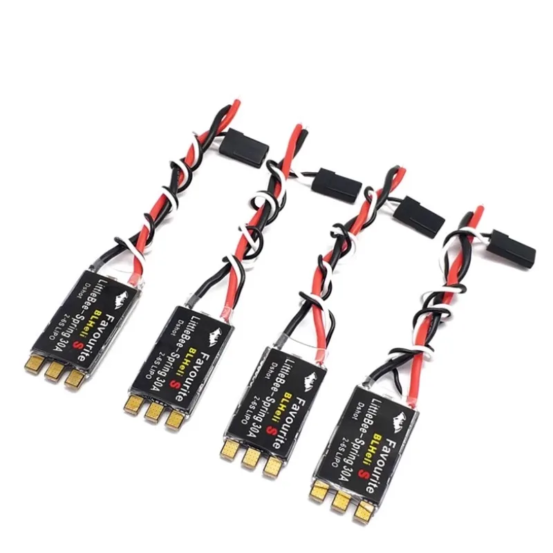 XFlight Hobby 1 pz Blheli-S Drone Brushless ESC 20/30A con 2 ~ 4S Lipo Compatibile per FPV Multicopter Quadcopter Aerei e Drone