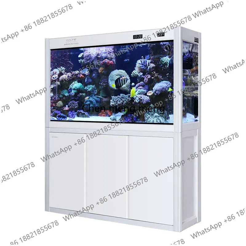 Aquarium living room small and medium-sized large simple modern water-free landscaping goldfish tank