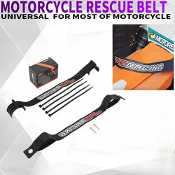 Motorcycle Front Rear Rescue Strap Pull Sling Belt Leashes For KTM XCFW250 EXCF SXF XCF XCFW XCW EXC SMR 350 450 505 530