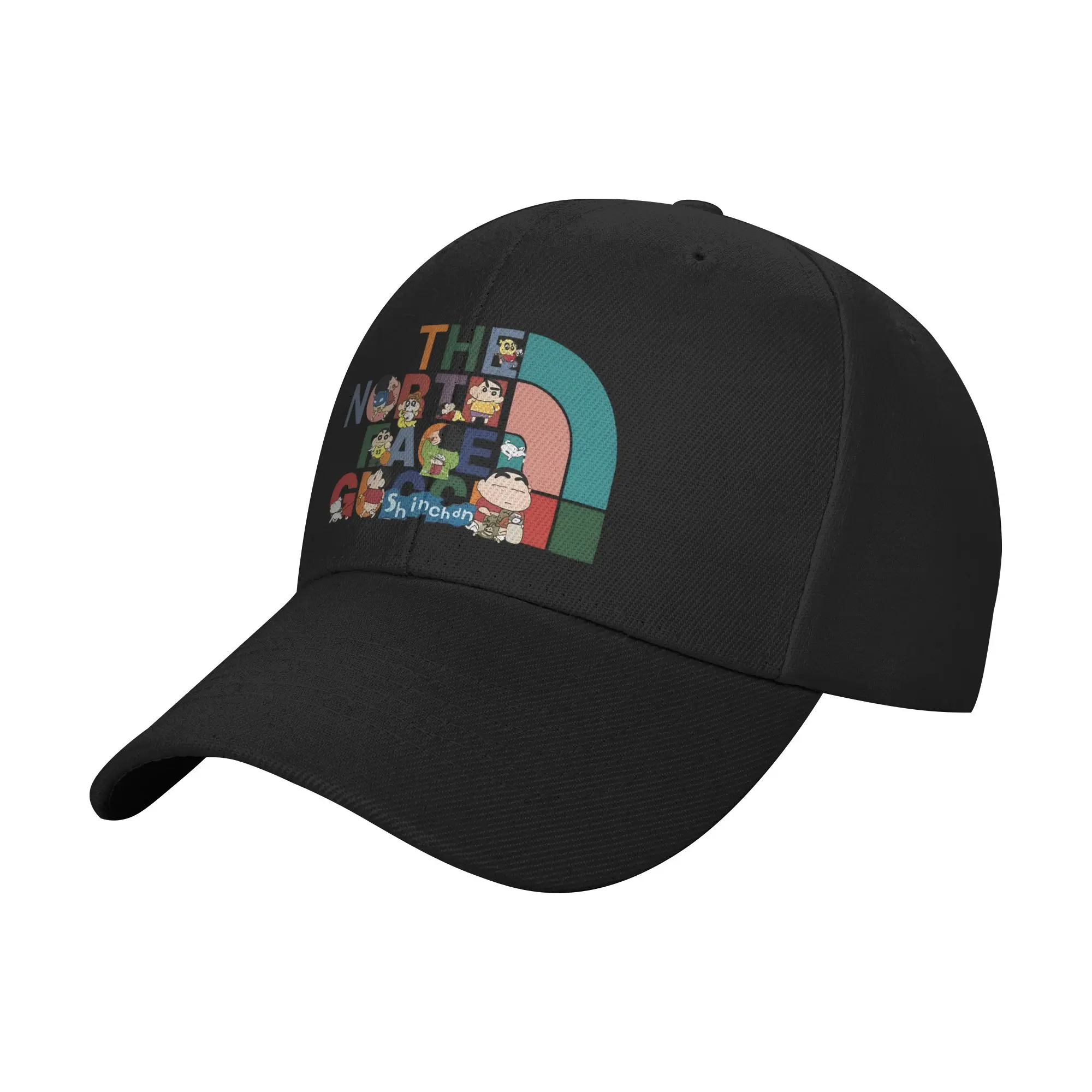 Crayon Shin-chan Cartoon Baseball Cap Unisex Fitted Trucker Hat  Hats Adjustable Polyester Sun Hats