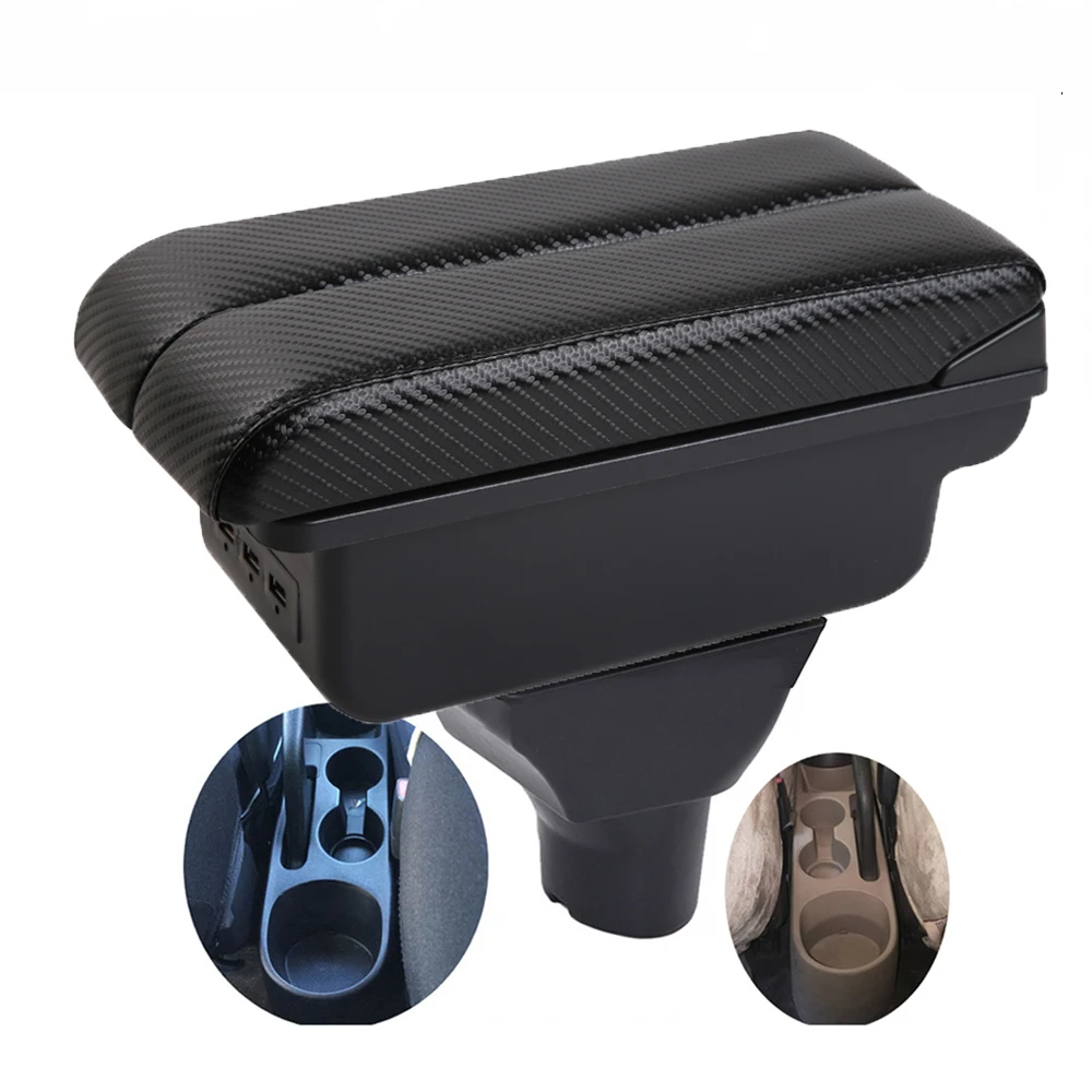 

For Car Hyundai I20 Armrest box central armrest storage box elbow support for drivers and passengers