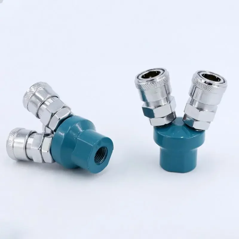 2020 New 2/3 Way Quick Connector Air Compressor Multi Hose Coupler Pneumatic Fitting Tool