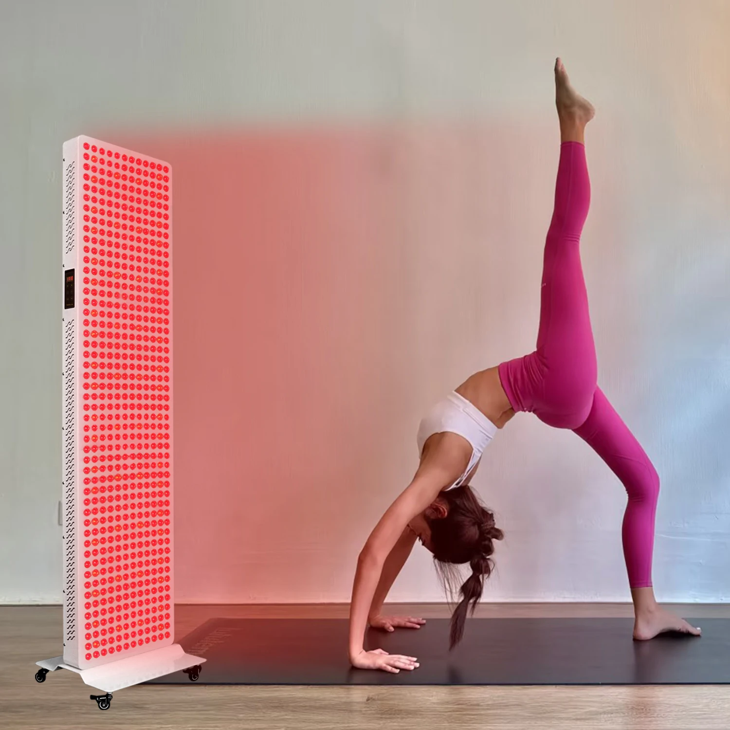 

Новинка 2026 года: Панель для фототерапии KingBrite (Шэньчжэнь) с 7 длинами волн, 600 двойных светодиодов, красно-инфракрасная, для полного освещения тела