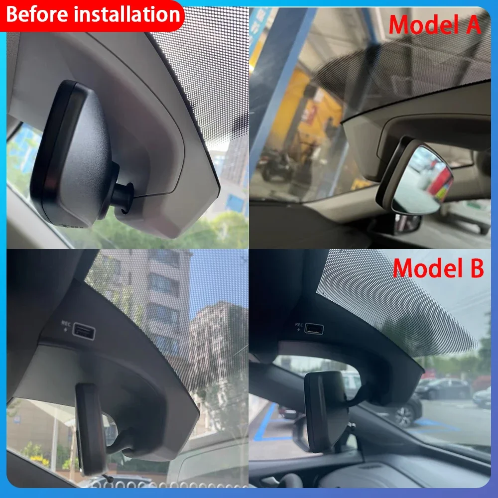 HD DVR 4K Dash CamสําหรับVolkswagen VW ID.4 ID.5 D.6 ID6 ID4 ID5 ID 4 5 6 2020-2025 ด้านหน้าด้านหลังกล้องPlug and Play Video Recorder