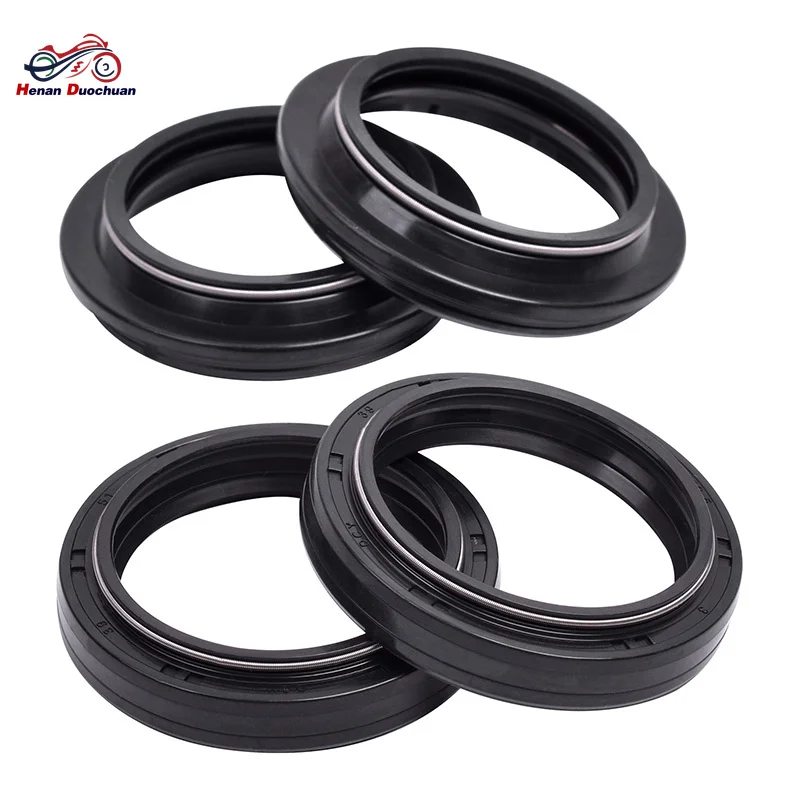 Retentor de Óleo e Poeira para Garfo Dianteiro de Moto 39x51x8 para Honda NV VT 400 600, Yamaha FZ750, Kawasaki ZR550 W 650 800, Suzuki DR200