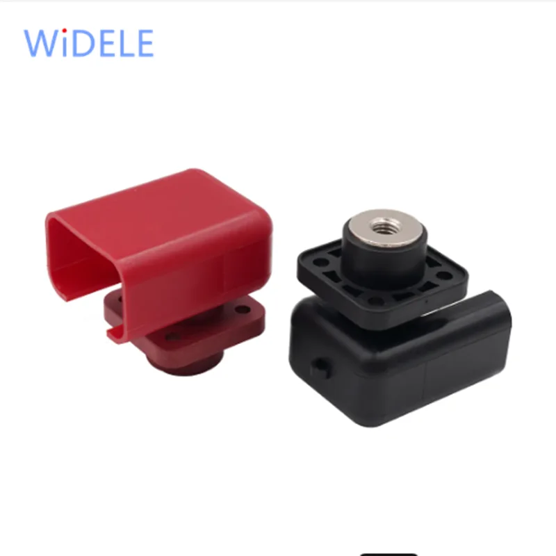 

1PC 200A M8 internal thread through wall terminal Screw fastening terminal post Energy storage connector with internal thread