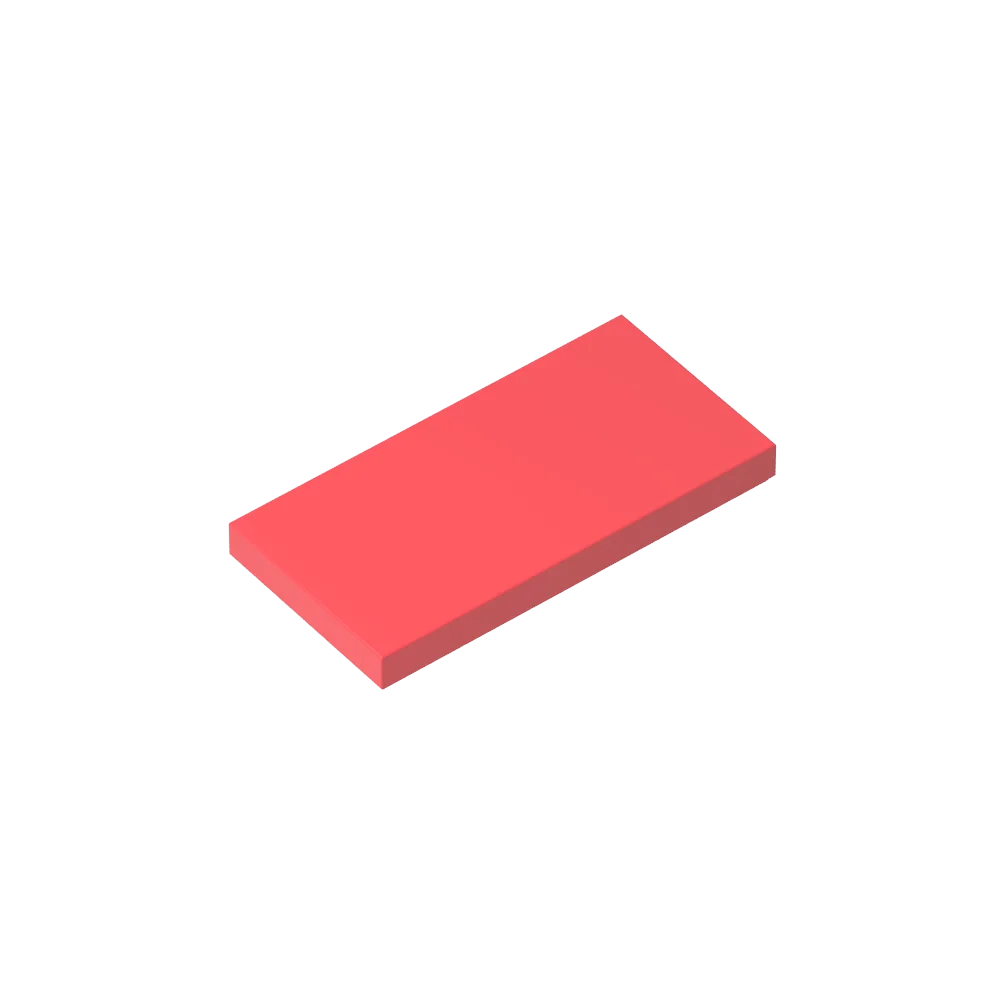 Gobricks GDS-614 Fliese 2 x 4, kompatibel mit Lego 87079 Teilen DIY-Lernbausteinen für Kinder, technisch