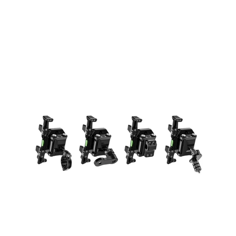 Motorcycle mobile phone navigation bracket, shock-proof motorcycle travel equipment, with wireless charger