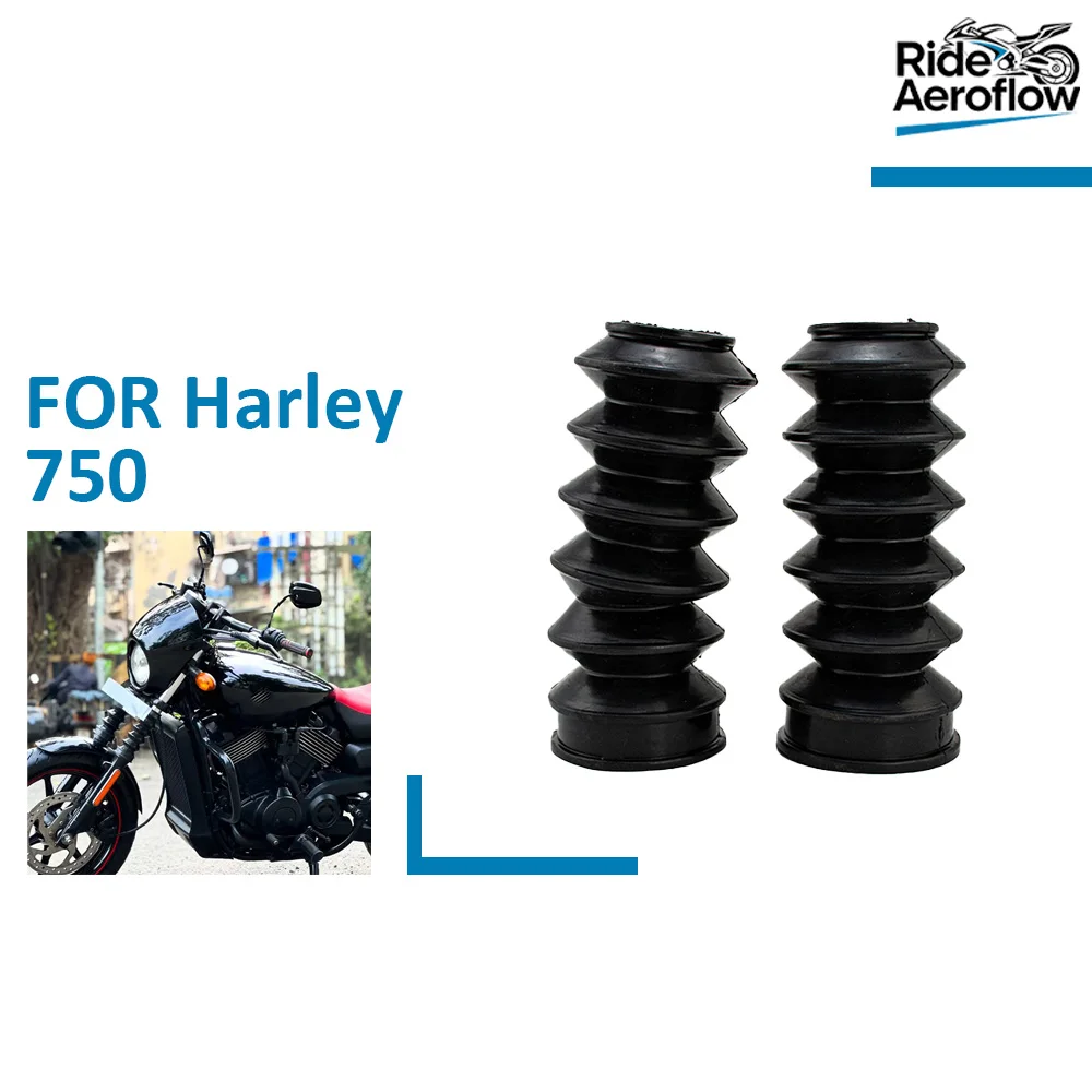 

Motorcycle Front Fork Cover Front Gaiters Boot Shock Absorber For Harley Street XG500 XG750 XG 500 750 2014 2015 2016-2018