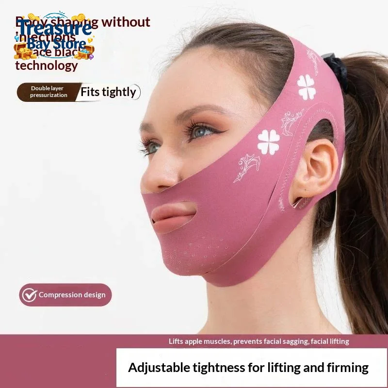 Design Chin Up Mask V Line Shaping Face Masks Face Sculpting Sleep Mask Facial Slimming Strap Face Lifting Belt