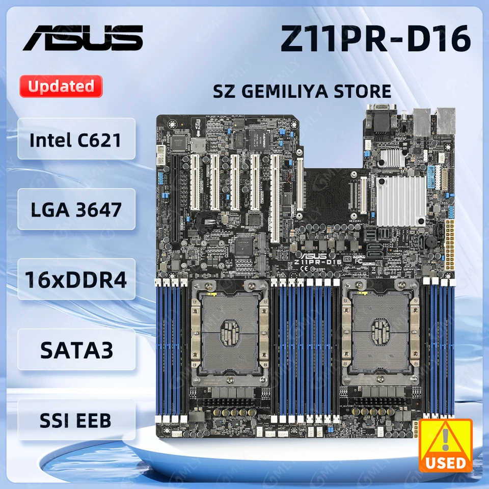 ASUS Z11PR-D16 Motherboard calable server motherboard intel C621