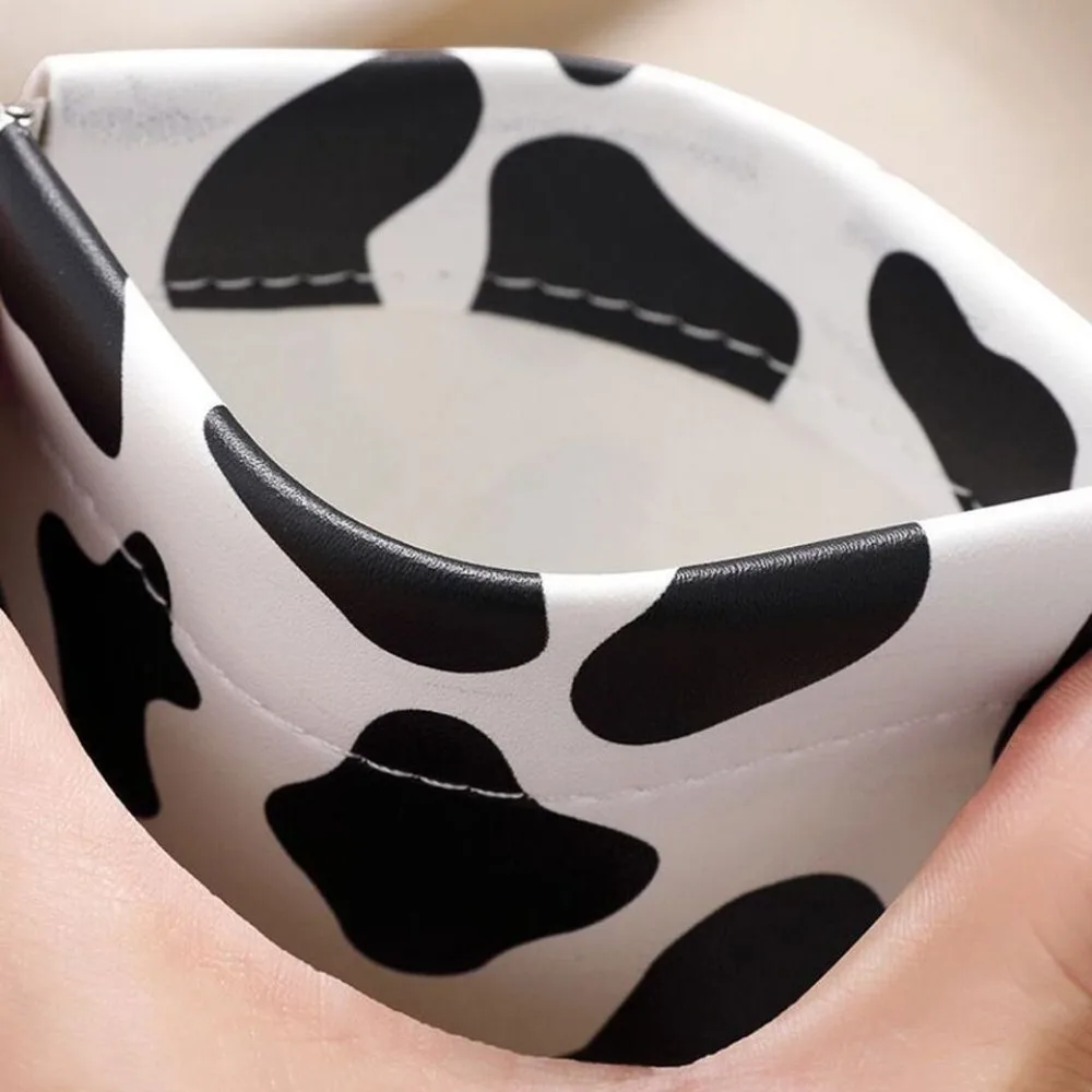 Mini Makeup Bag New Cow Picture High-quality Sanitary Napkin Storage Bag Cosmetic Bag Girls