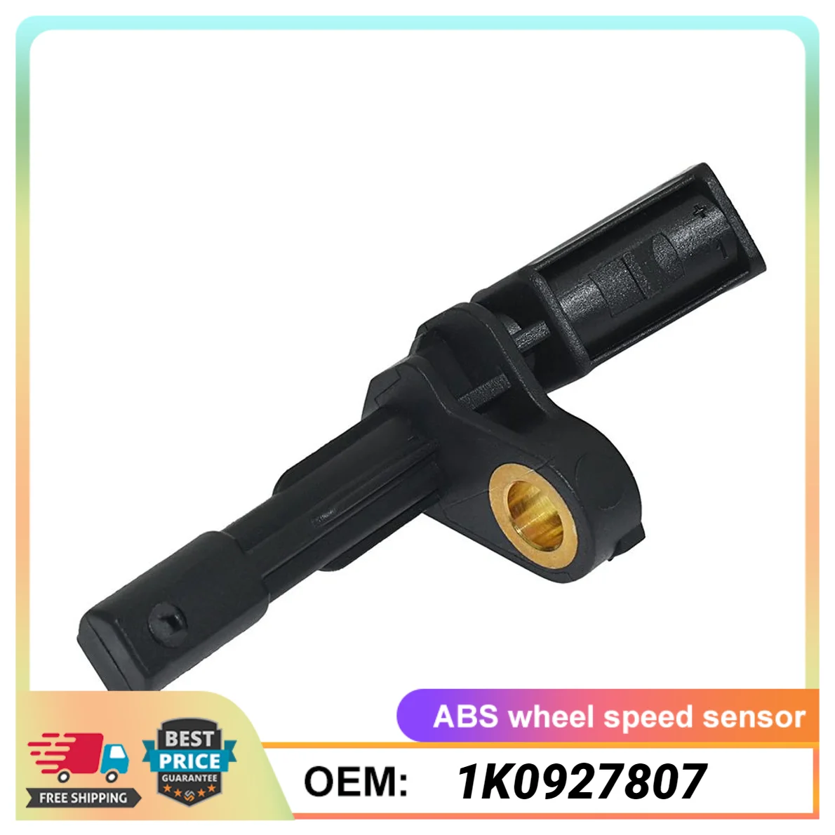 Rear Left ABS Wheel Speed Sensor 1K0927807 For VW Amarok Beetle Caddy CC EOS Golf Jetta Multivan Passat