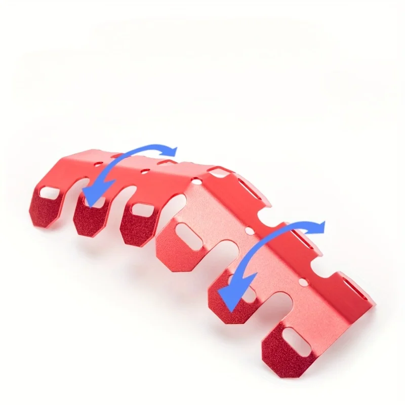 فاصل معدل عالمي لزعانف المبرد على الطرق الوعرة حامي عادم السيارة فاصل لزعانف المبرد على أنبوب العادم الحرارة شي