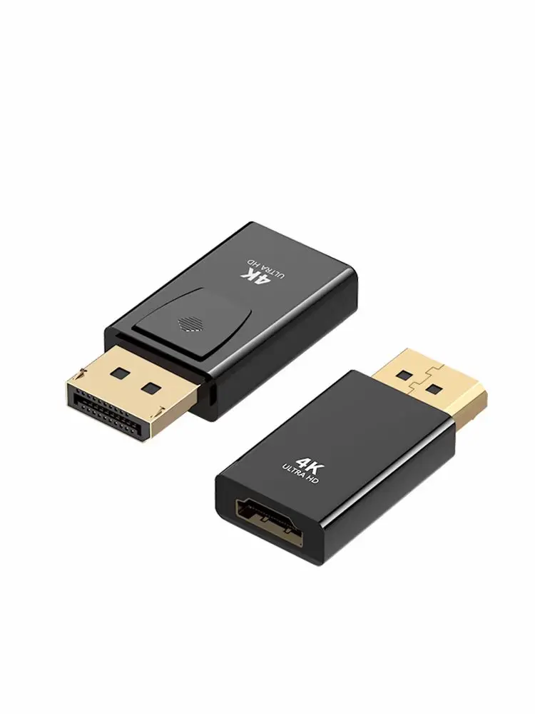 4K DP to HD Adapter for Designer Monitor Color Calibration PC Laptop HDTV Audio Video Converter Kit Set Case