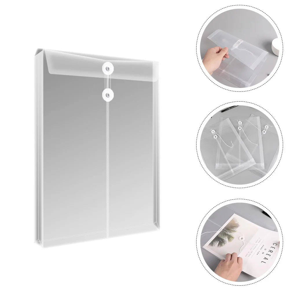 10 قطعة حقيبة منظم الملفات المواد الراقية سعة كبيرة مكتب المدرسة وثيقة كيس التخزين ملف كيس التخزين #3