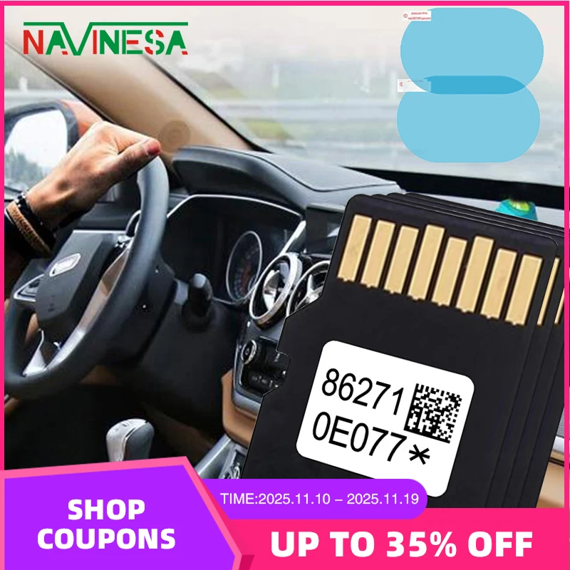 

for Toyota 4Runner Car 2014-2018 SD Card 86271-0E077 Latest Maps Update Navigation GPS 2025 Fit Accessories