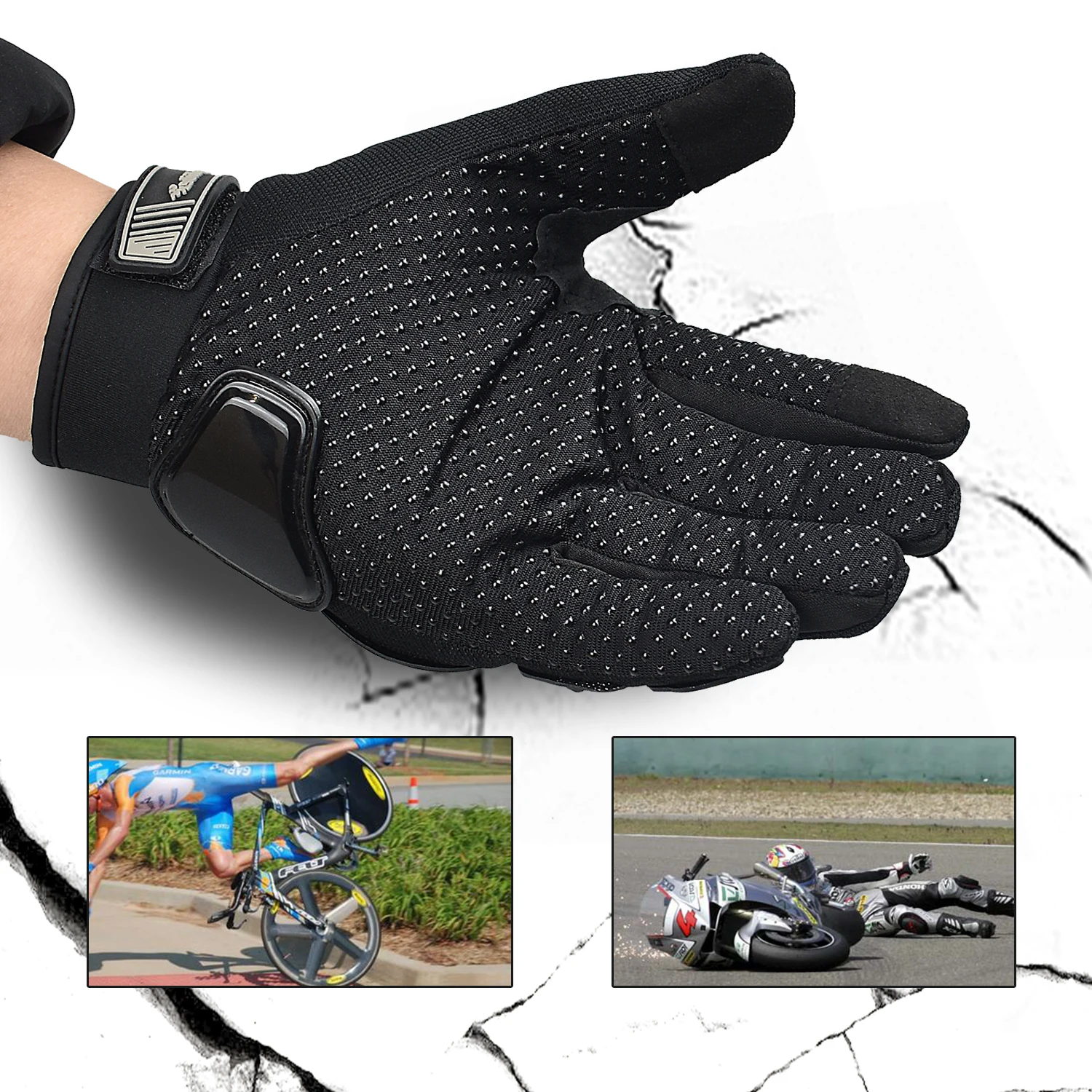 Motorcycle Gloves for Women Touch Screen Summer Motorbike Dirt Bike Full Finger Gloves Road Racing, Cycling, Climbing Motocross