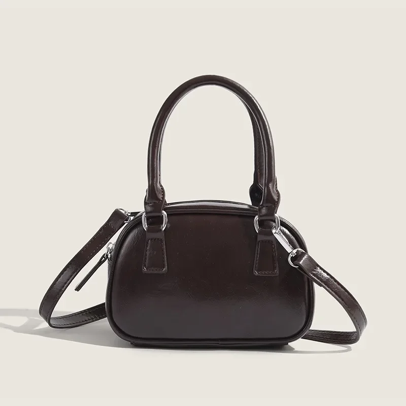 Torba retro jesienno-zimowa damska 2024 nowy trend Korea torebka torba do kręgli torby crossbody torba mała kwadratowa torba