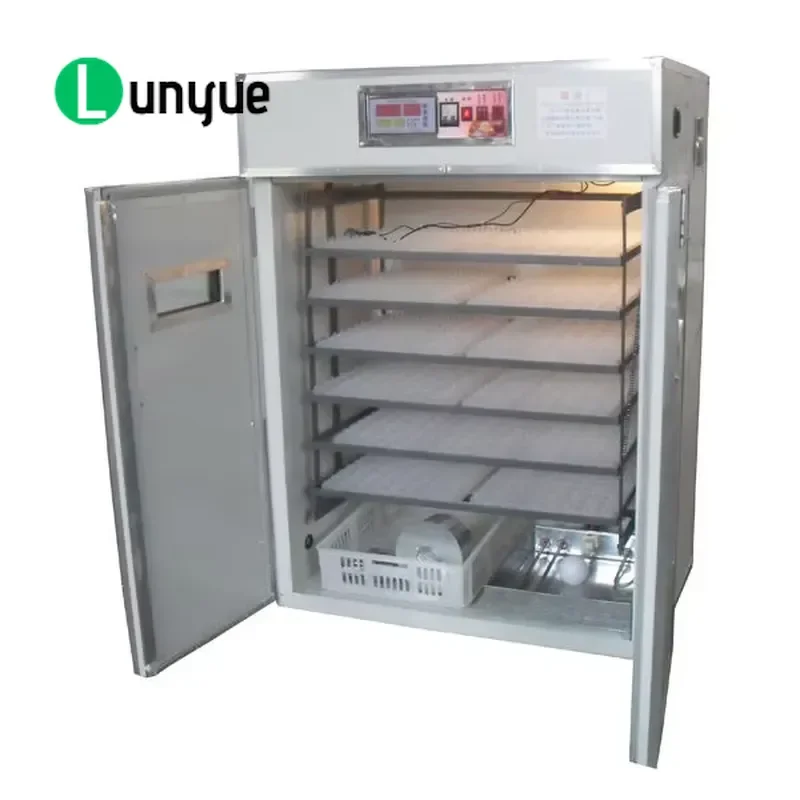 Automatic Egg Incubator 528 Eggs Computer Controlled Hatching Machine for Chicken Duck Goose Farm Poultry Breeding High Hatch