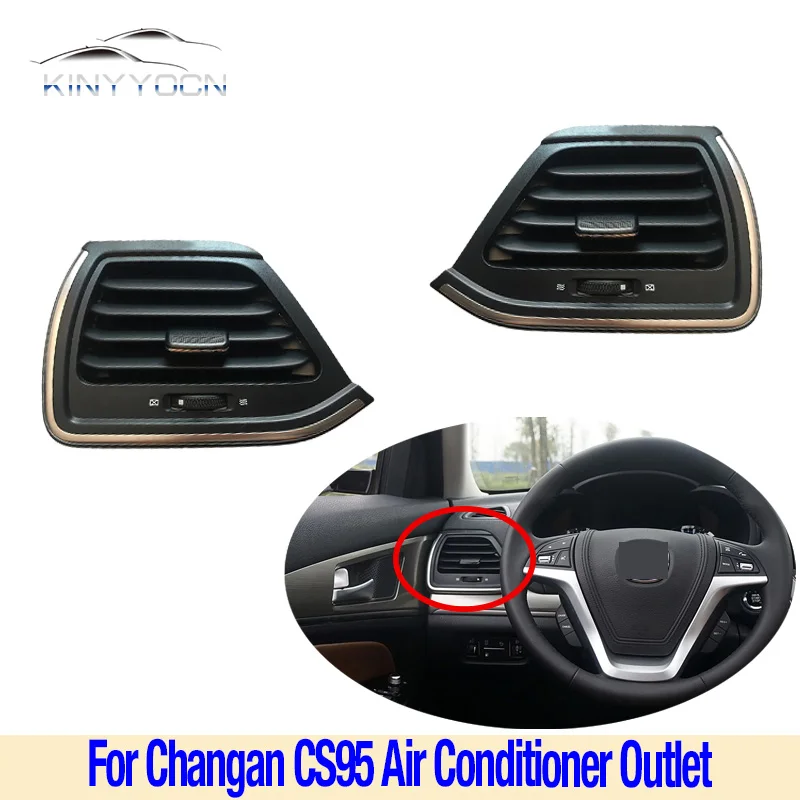 

For Changan CS95 Air Conditioner Outlet Front Panel Grille AC Outlet Adjustment Knob Center Console Dashboard Car Accessories