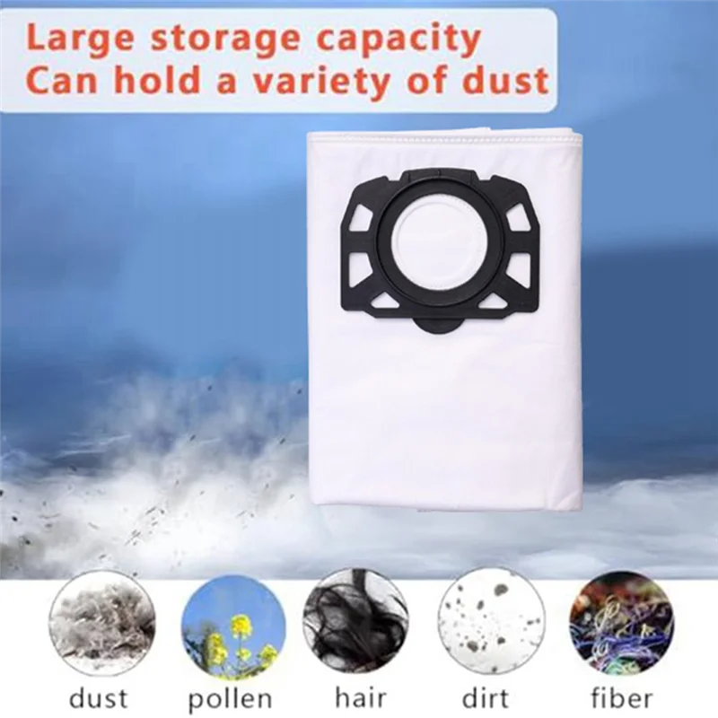 

AC23-10 шт. пылесборник для Karche WD4 WD5 WD6 WD5P WD6P Премиум MV4 MV5 MV6 мешок для пылесоса