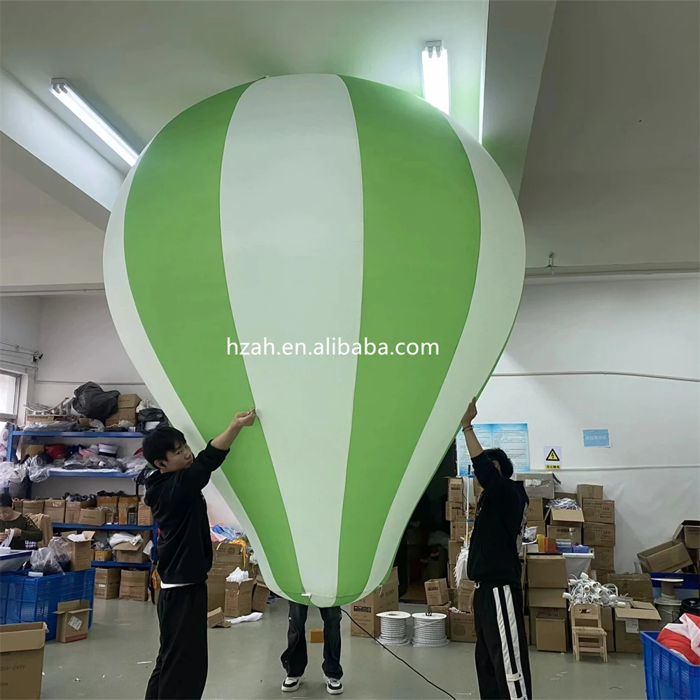 Hurtowy, dmuchany balon na ogrzane powietrze do reklamy zewnętrznej i dekoracji imprez.