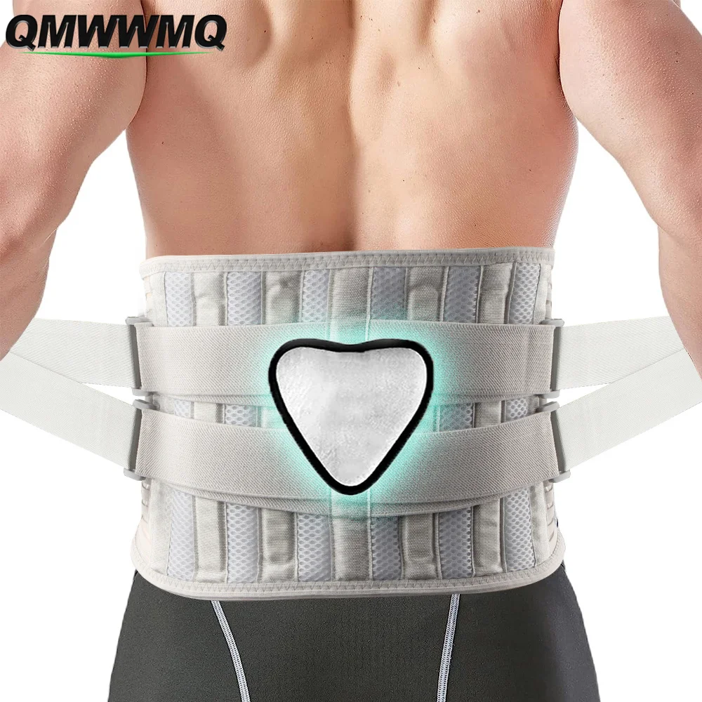 Adjustable Lumbar Support Belt Double Pull Back Waist Orthopedic Corset Spine Decompression Back Pain Relief Tighten The Abdomen