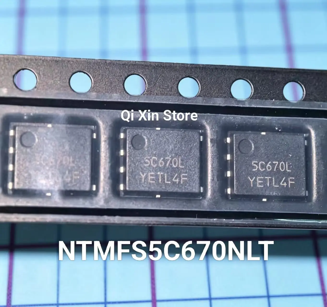 NTMFS5C670NLT1G DFN-5 Brand New, Original, Silkscreened 5C670L MOS, Direct Mount Compatible