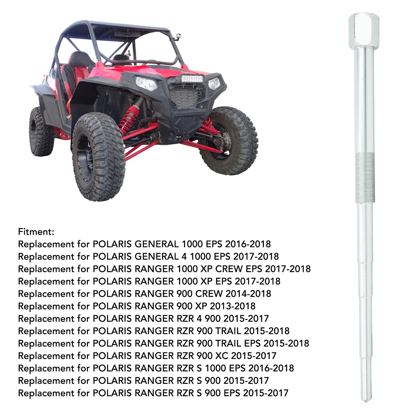 1PC PP3284 UTV Primary Drive Clutch Puller Tool 2872085 Steel Replacement for POLARIS GENERAL RANGER SPORTSMAN