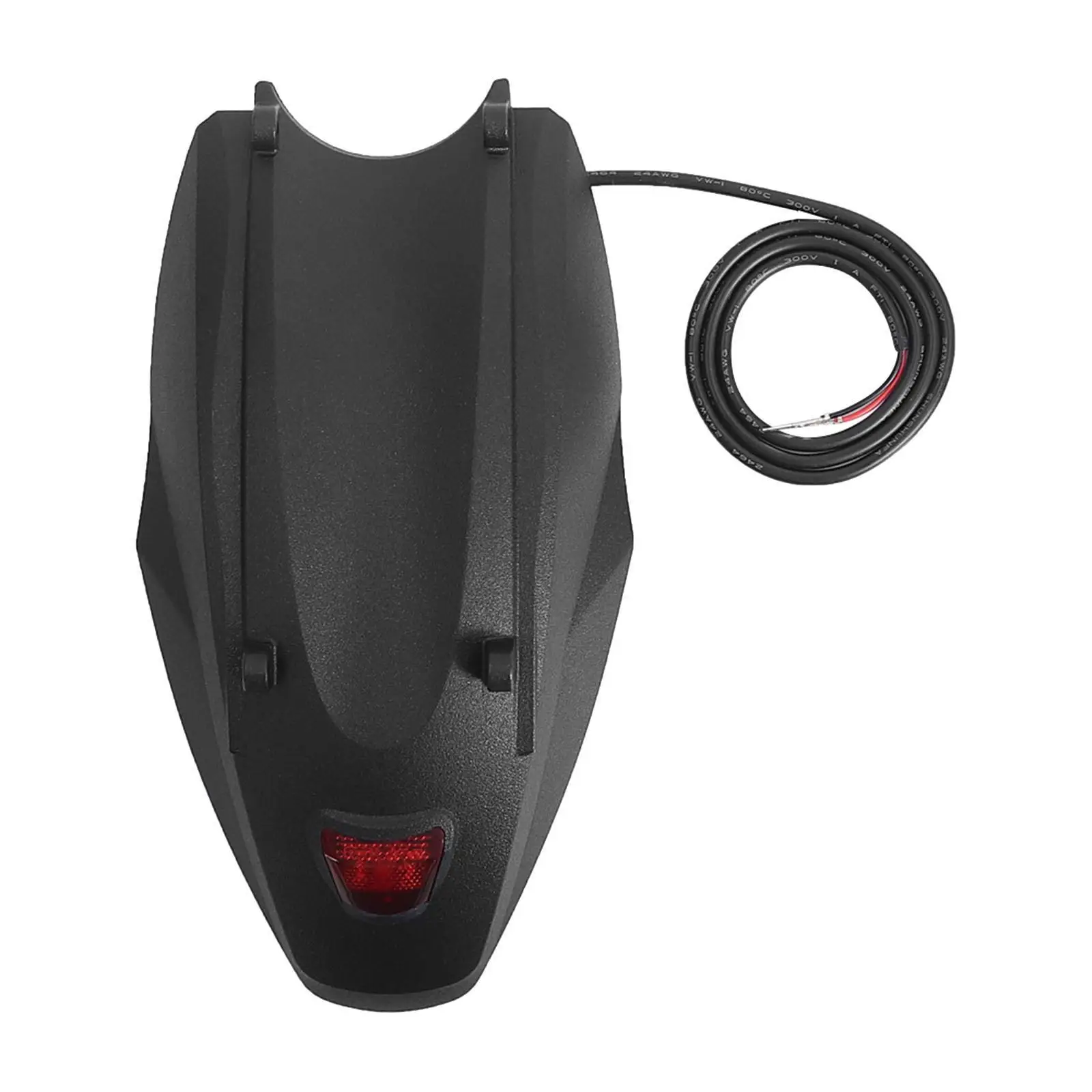 

Mudflap with Tail Light Replace Accessory Easy to Install Exterior Parts Modification Waterproof Protector Upgrade Rear Fender