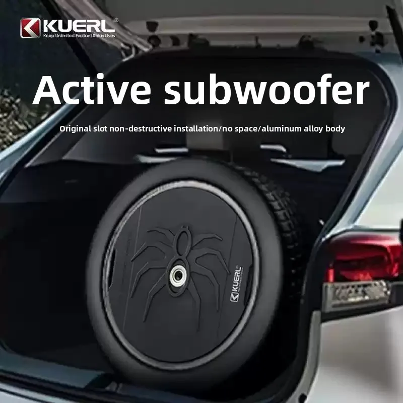 12 Inch Subwoofer Para Coche Car Audio Modified Active Universal Spare Tire 800W Subwoofer With Remote Control Cars Accessories