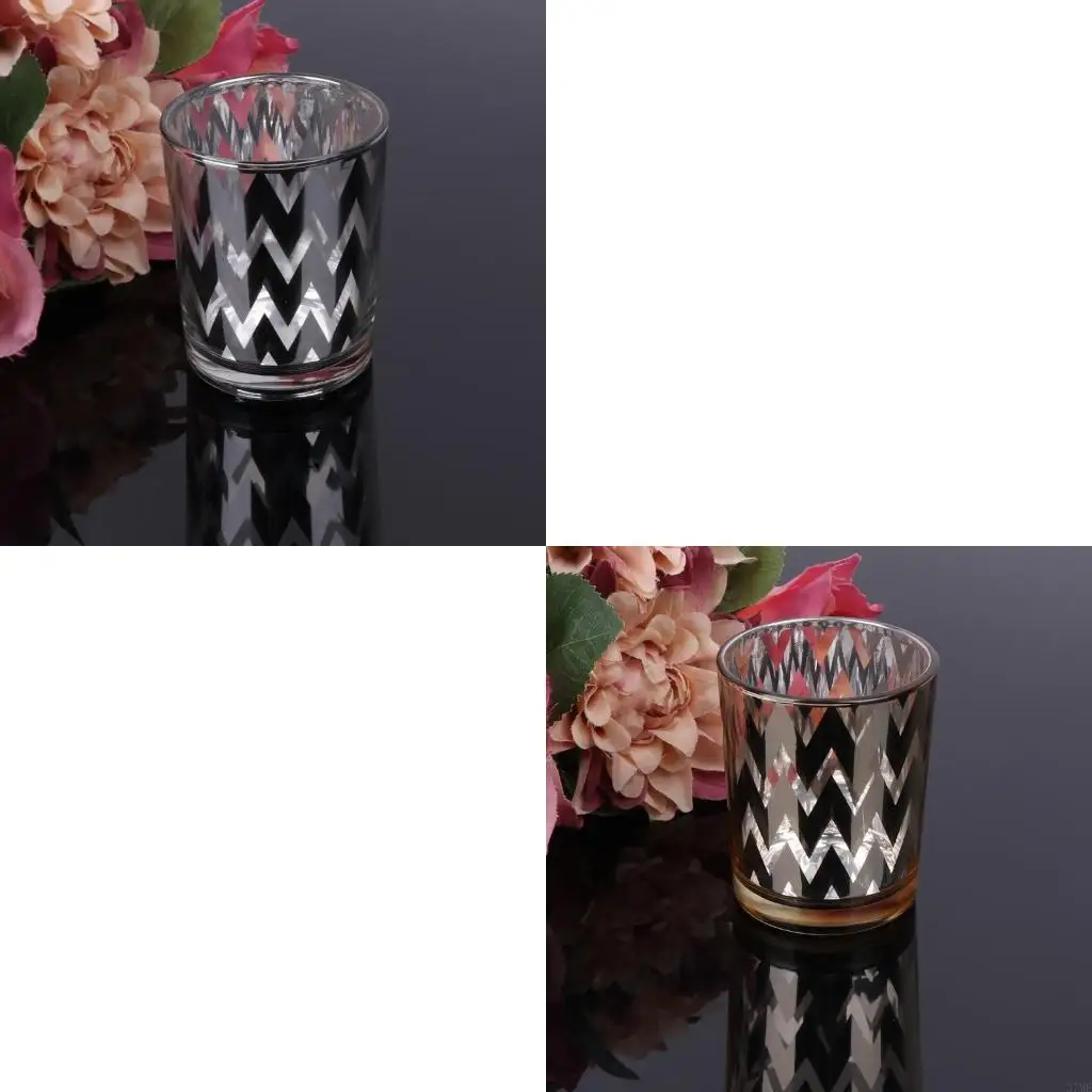 37ME Glass Holders Tealight Votive Cup For Wedding Home Party Decor New