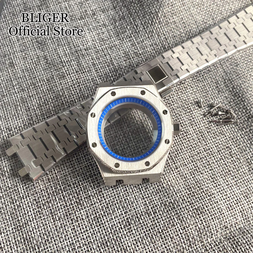 BLIGER 30.5mm Blue Red Orange Gray Multicolor Chapter Ring Fit For 42mm Watch Case Watch Parts Accessories