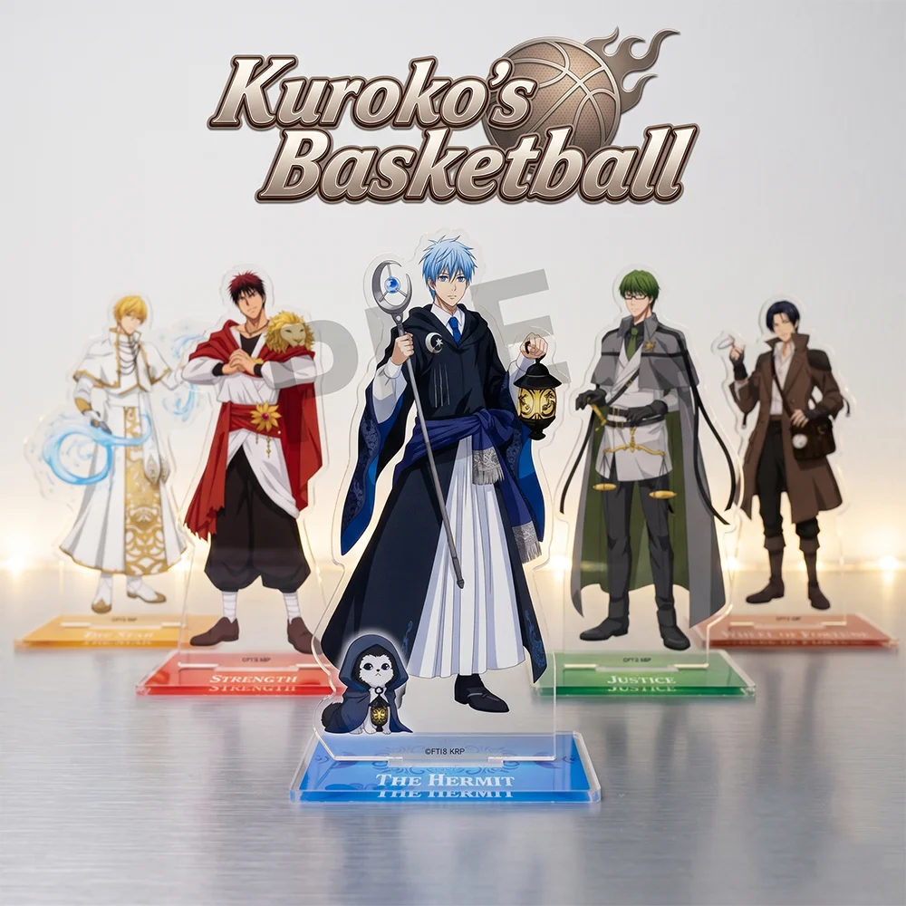 

Kuroko's Basketball World of Tarot 15CM Acrylic Stand keychain Anime Stand etsuya Kuroko Taiga Kagami Home Decor Gift For Fans