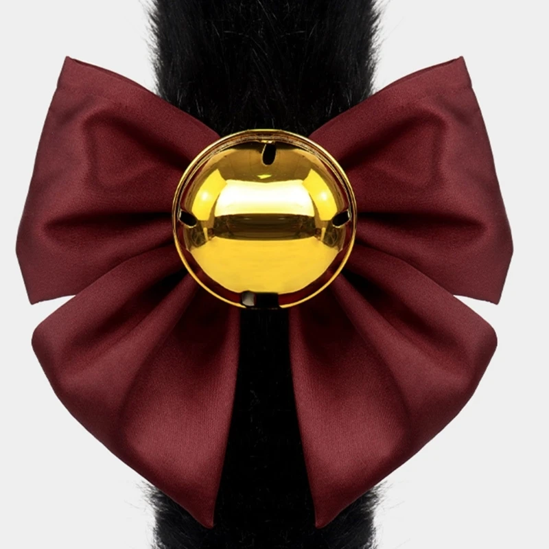Conjunto fantasia gatos com orelhas gato, faixa cabeça cauda peluda, fantasia animal Halloween