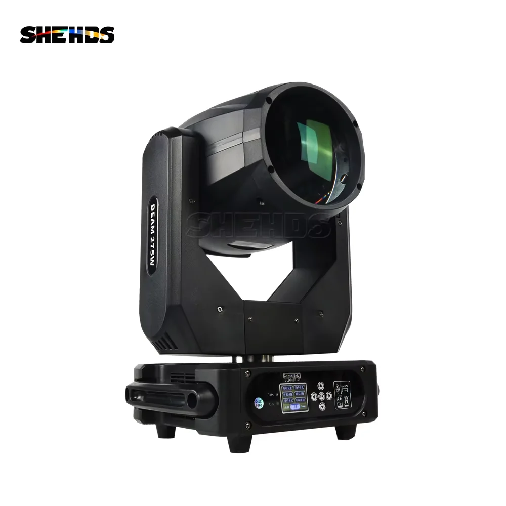 

SHEHDS Bulb Beam 275W Moving Head Lighting 8+8+8-Facet Circular Prism With flight Case For Dj Disco Night Club Wedding Equipment