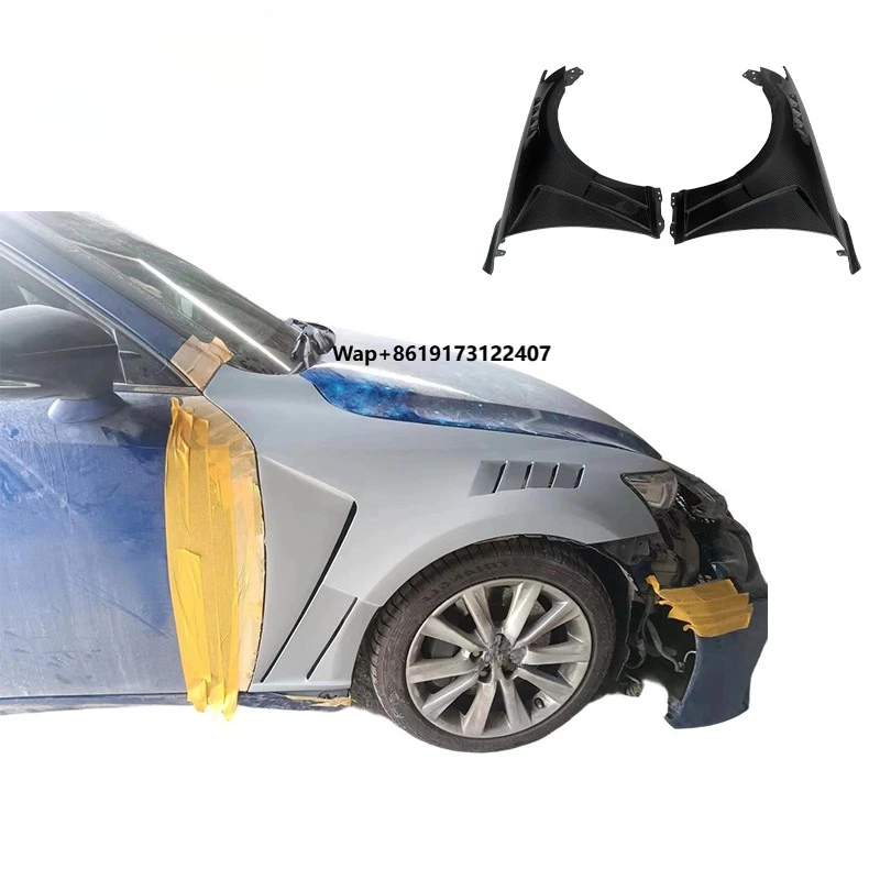 

Suitable for 2013-2019 IS Models. Modified with MBJ-2 Carbon Fiber Perforated Fender Panels.