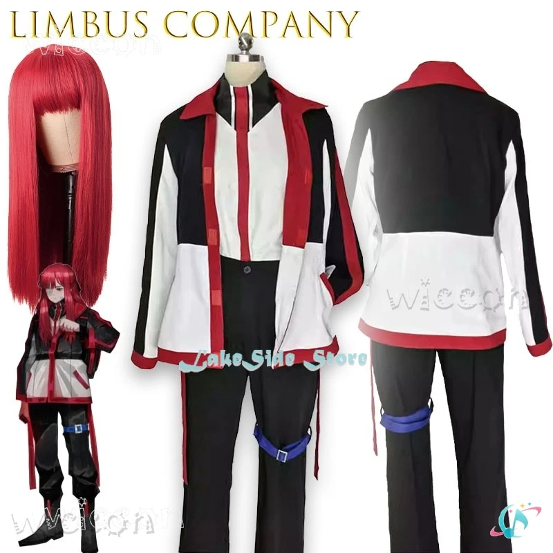 Disfraz de Yuri para adultos, cosplay de Limbus Company, peluca, abrigo, traje, ropa, uniforme de fiesta, anime, Halloween, carnaval