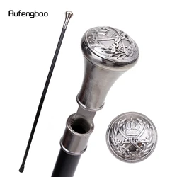 The Middle Ages Sword Cross Totem Single Joint Walking Stick with Hidden Plate Self Defense Cane Sword Cosplay Crosier 93cm