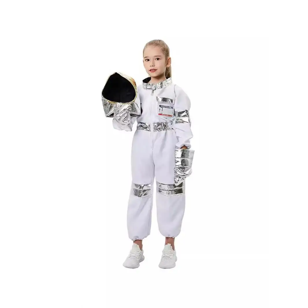 بدلة الفضاء للأطفال، أزياء الهالوين التأثيرية، أزياء رائد الفضاء، مهرجان الاسمية، ملابس المسرح #3