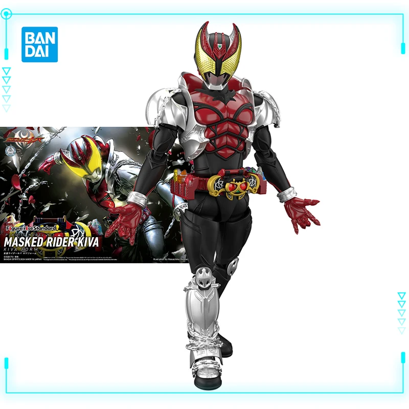 Bandai Original Genuine Kamen Rider Kiva Kivat Bat The Third Figure-rise Standard Kiva Form Assembly Models Toy Action Figures