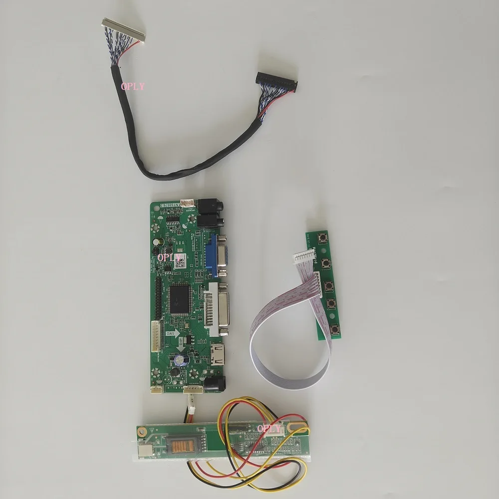 

Controller board HDMI-compatible DVI VGA for LQ164M1LD4C LQ164M1LD4A LQ164M1LD4D 1920X1080 LCD panel screen monitor 16.4” DIY