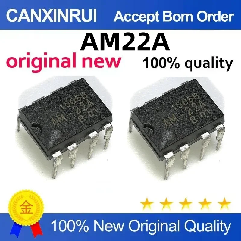 (5-100 pieces) New power management chip AM-22A AM22A DIP-8 control chip can replace VIPER22A