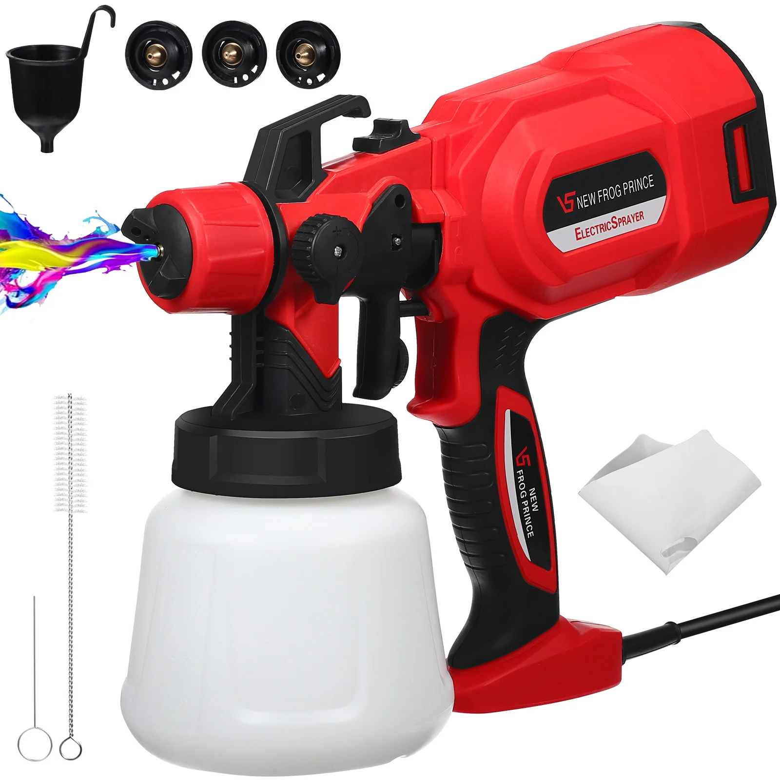 Spray Paint Machine Automatic High Pressure Car Painter Sprayer Airbrush Handheld Tools