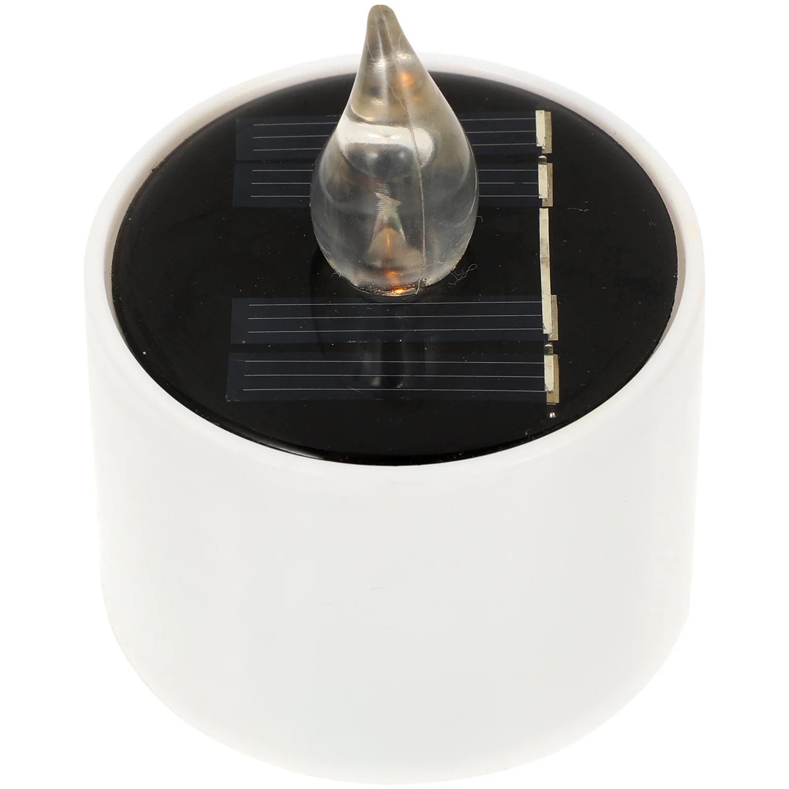 

LED Tea Lights Decor Solar Rechargeable Abs Material Flameless LED Electronic Candles Warm Atmosphere Birthday Wedding