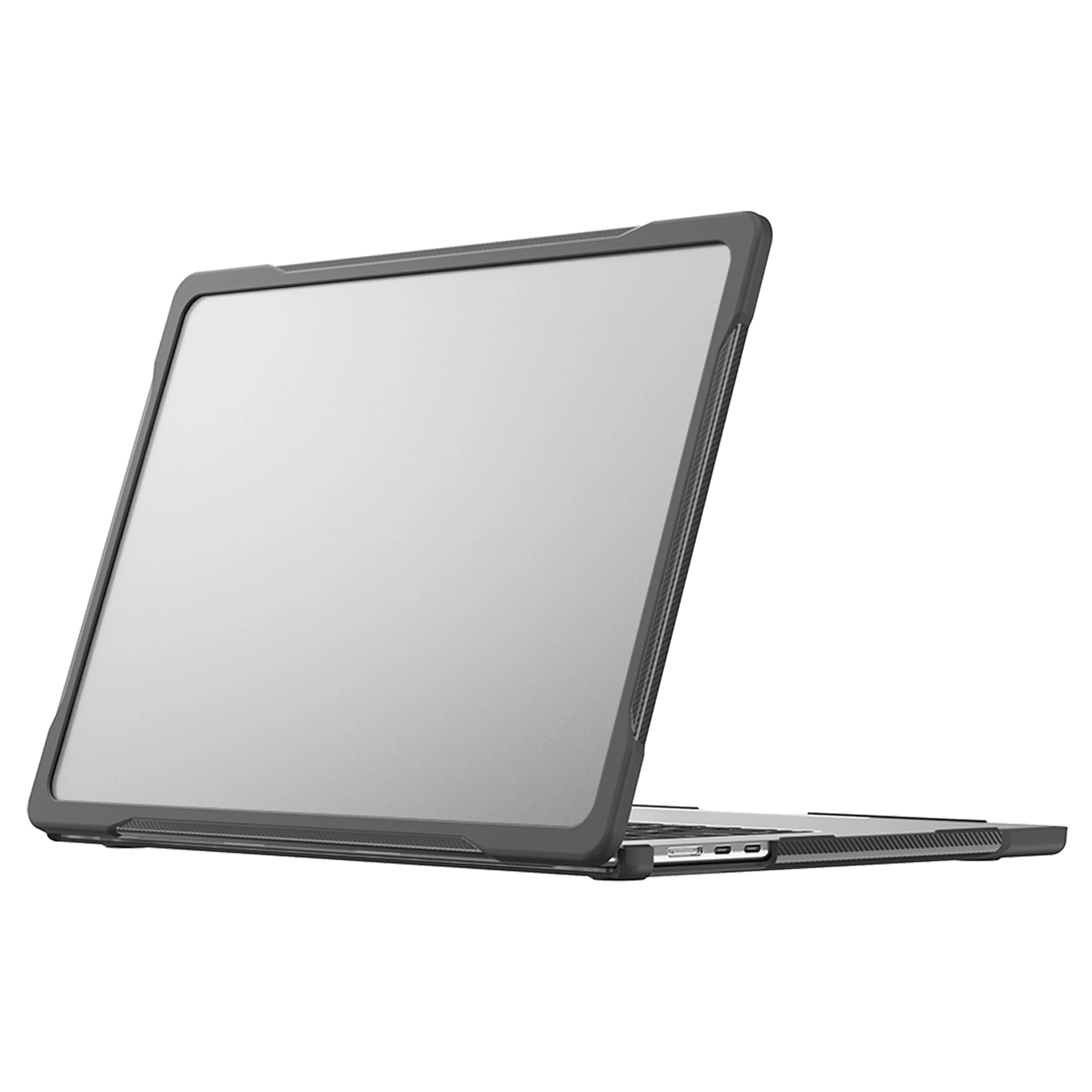 Soft Edge TPU PC Hybrid Semi-Transparent Protective Case for MacBook Air 15 M5 2026 A3448