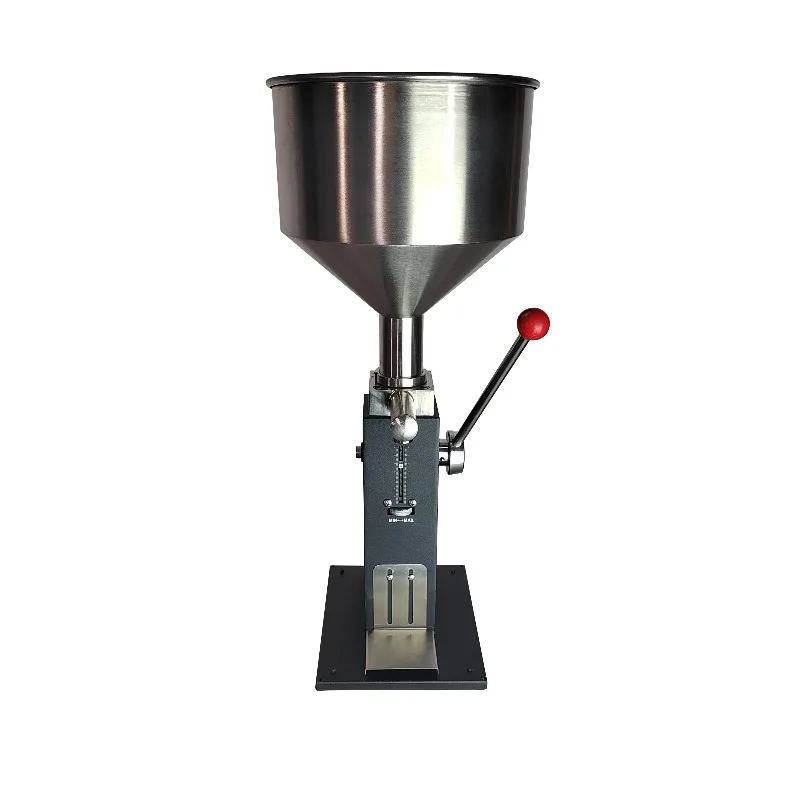 For Upgraded Manual Filling Machine High Viscosity Paste Filling Machine Ketchup Tahini Sauce Peanut Butter Filling Machine