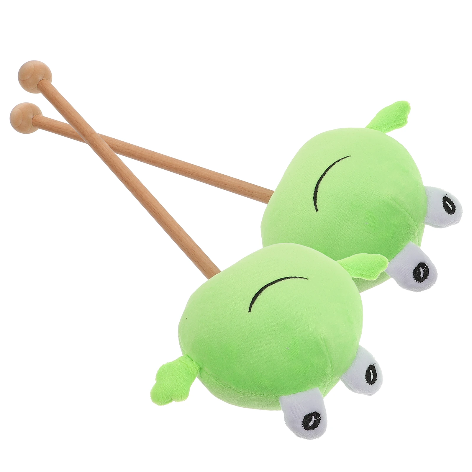

2pcs Knock Back Stick PlushWood Multi-functional Massagers Body Tools Muscle Pain Relief Portable Travel Hammers