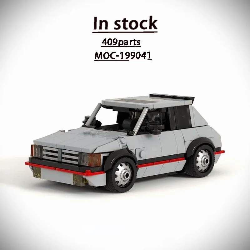 

Конструктор MOC-199041: Городской Новый Спортивный Суперкар для Гонки, 409 деталей. Игрушка-подарок для мальчиков на День рождения и Рождество.